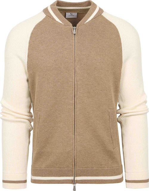 Suitable Vest Max Varsity Wool Mix Beige Product