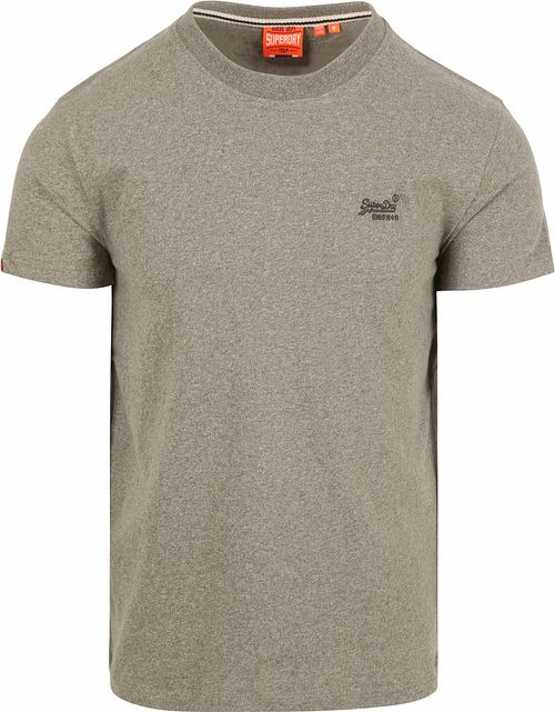 Superdry klassisk T-shirt, olivenmeleret Product