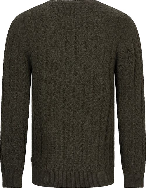Sweter Cavallaro Orvieto w ciemnozielonym kolorze Product / Achterkant