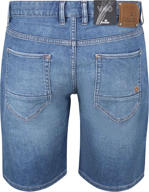 Szorty Vanguard V40 Rider Denim w kolorze niebieskim Product / Achterkant