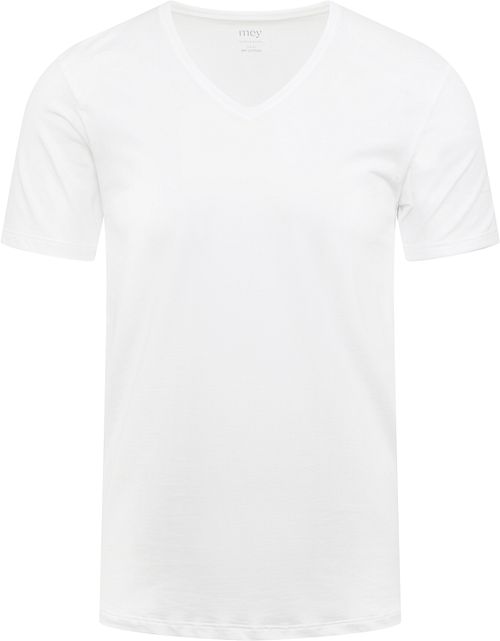 T-Shirt Mey Dry Cotton con scollo a V Bianco Product