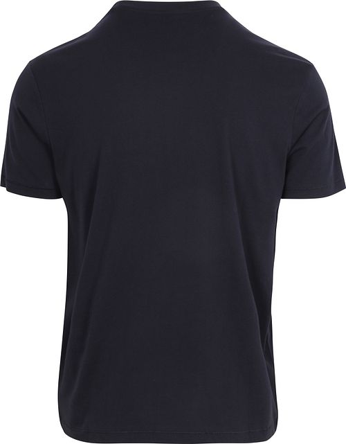 T-shirt Napapijri Mahsa w kolorze granatowym Product / Achterkant