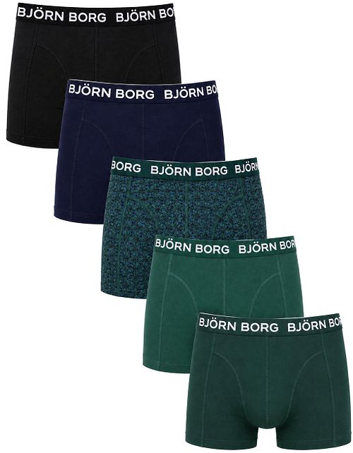 Bjorn Borg Boxers Cotton Stretch 5-Pack Groen