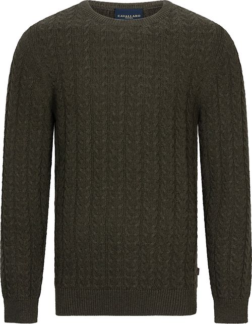 Cavallaro Orvieto genser Mørkegrønn Product