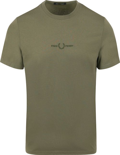 Fred Perry T-shirt M4580 Olivgrön Product