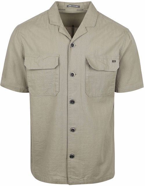 No Excess Short Sleeve Hemd Grün Product
