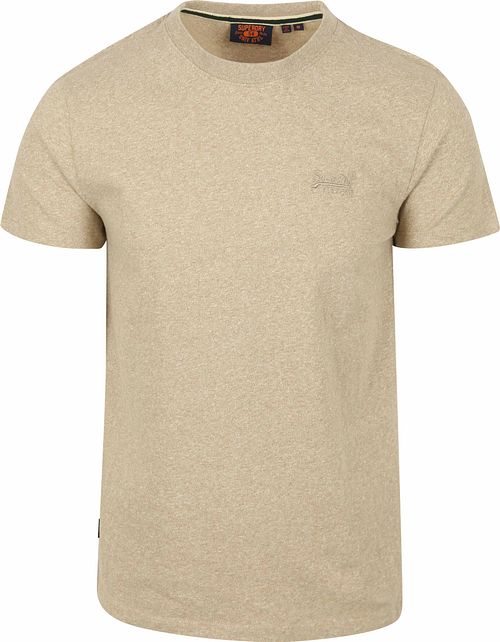 Superdry Klassisk T-skjorte Melange Beige Product