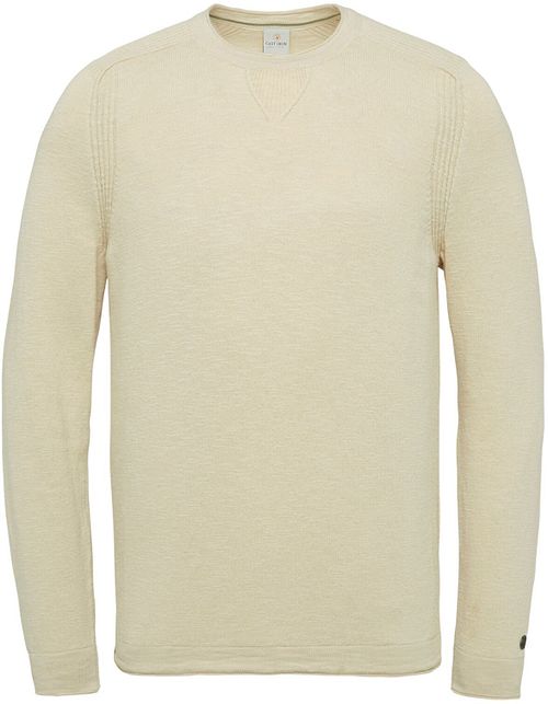 Beżowy sweter lniany Cast Iron Product