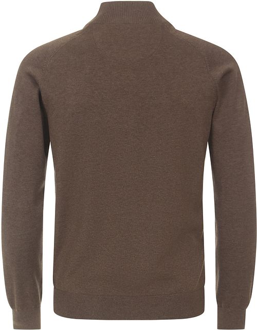 Casa Moda Vest Zip Petrol Bruin Product / Detail