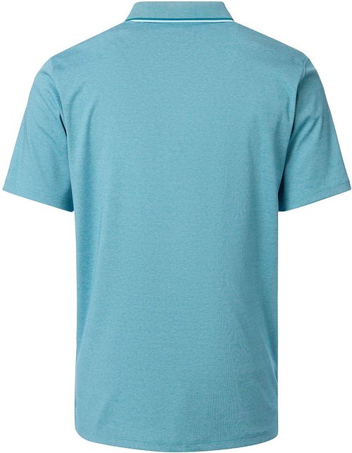 CASAMODA Polo Stretch Turkos Product / Achterkant