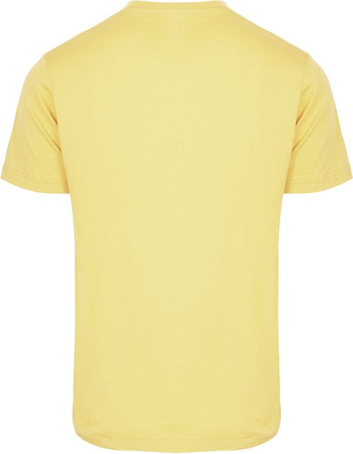 King Essentials The Steve T-Shirt Lichtgeel Product / Achterkant