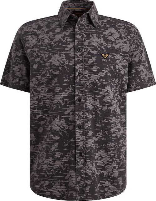 PME Legend Short Sleeve Overhemd Print Graphite Product