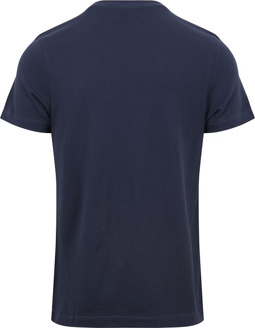 Suitable Cooper T-skjorte Mørkeblå Product / Achterkant