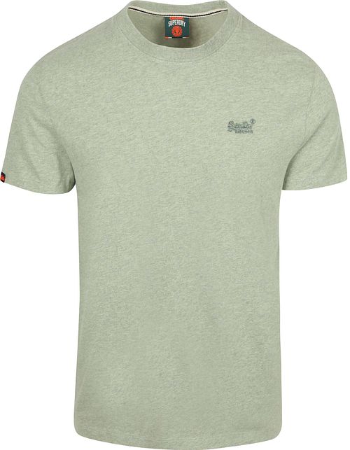 Superdry Essential Camiseta Melange Groen Product