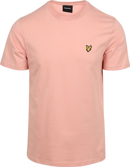 T-shirt Lyle and Scott Honeycomb w kolorze różowym Product