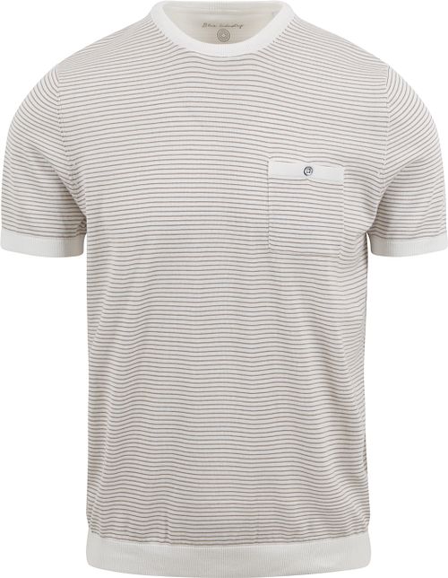 Blue Industry T-Shirt de rayas crudo Product