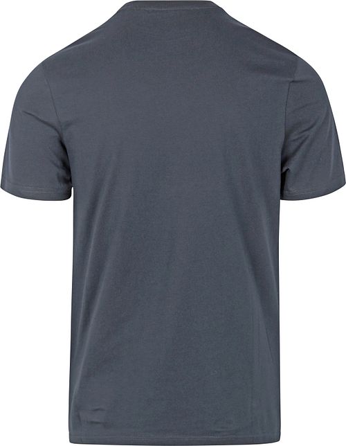 T-Shirt Lyle and Scott en azul marino Product / Achterkant