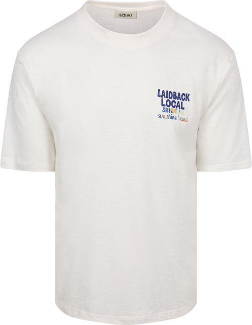 Shiwi Finn T-Shirt Laidback Local Bianco Product