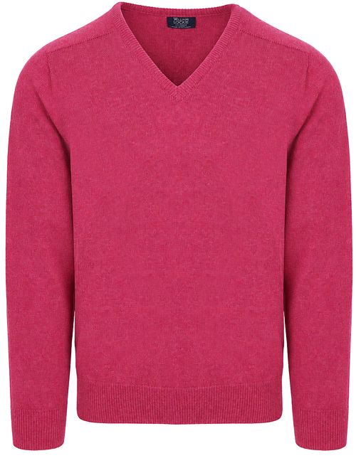 William Lockie V-Neck Lambswool Vegas