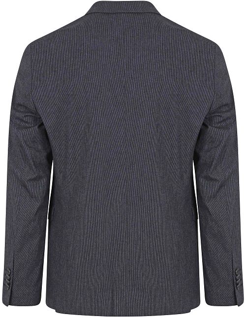 Blazer de lino a rayas Suitable en azul marino Product