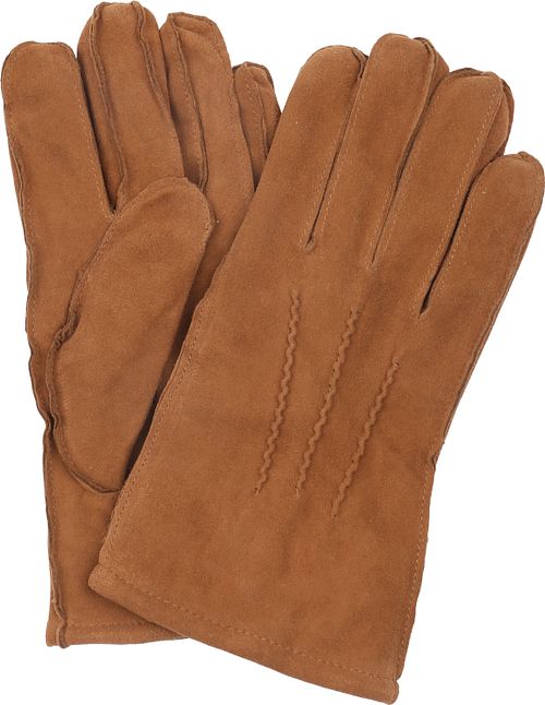Guanto in suede Suitable color cognac Product