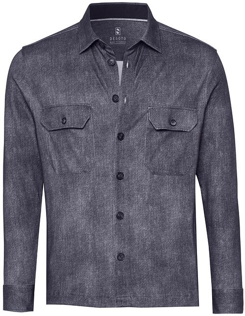 Overshirt vaquera Desoto Spark Navy Product