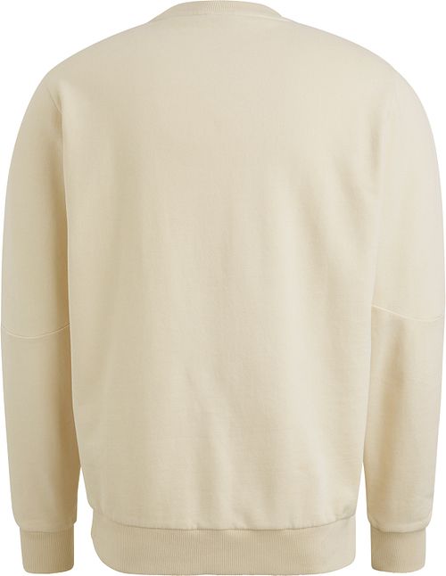 PME Legend Sweater Logo Bone White