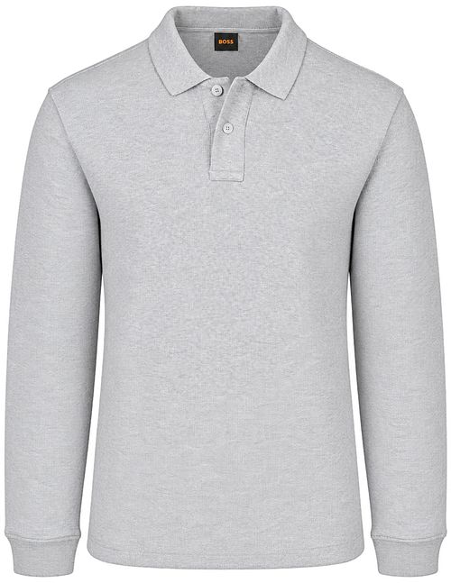 BOSS Petempestolong Polo Grey