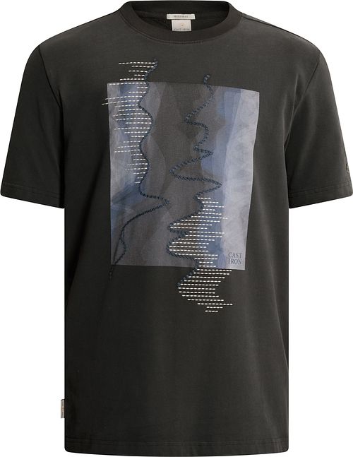 Cast Iron T-shirt Print Clever Crows