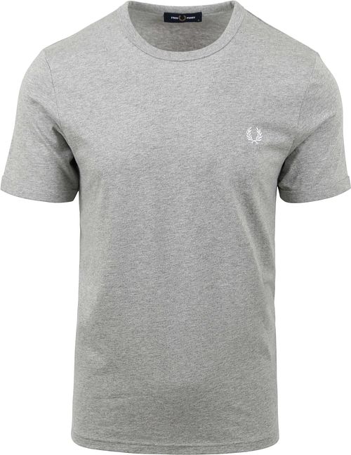 Fred Perry T-Shirt Ringer M3519 Hellgrau Product