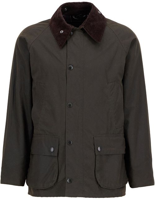 Giacca cerata Barbour Classic Bedale verde oliva Product