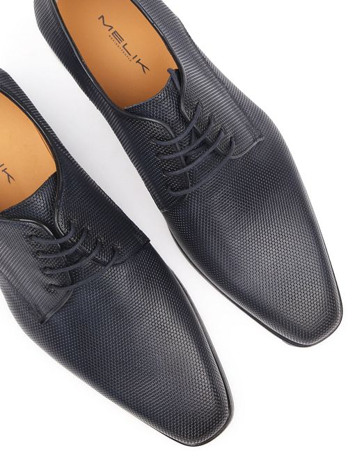 Melik Schoen Derby Wannio Navy Product / Detail
