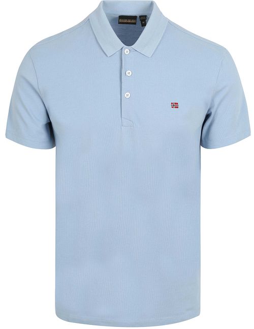 Napapijri Ealis Polo Chambray Blå Product