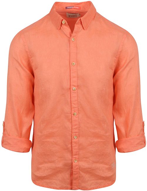 Chemise De Lin Scotch and Soda Saumon Product