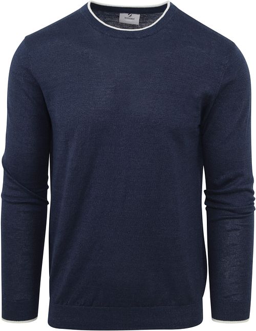 Suitable Pullover O-Ausschnitt Johan Navy Product