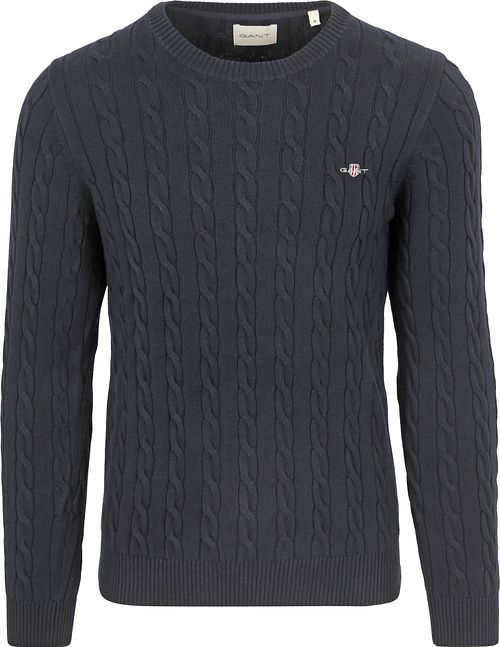 Sweter Gant Cable w kolorze granatowym Product