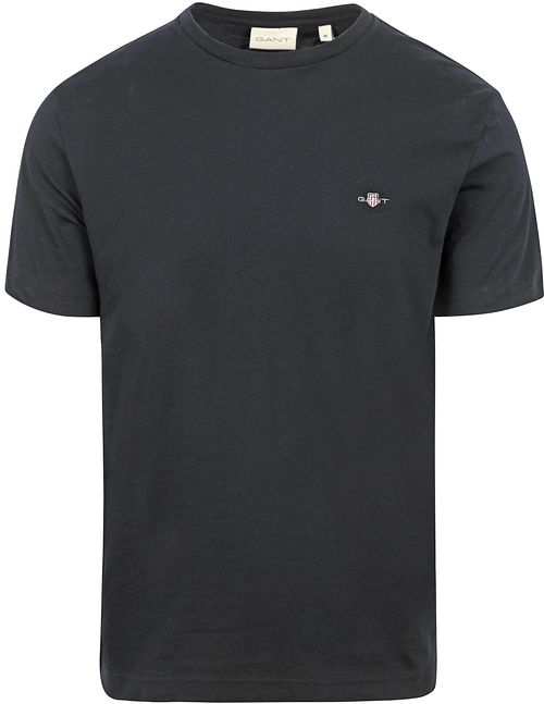 T-Shirt GANT Shield Logo Nero Product
