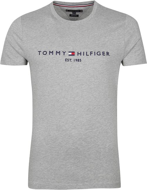 T-Shirt Tommy Hilfiger con logo en gris Product