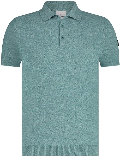 State Of Art Strick-Poloshirt Grün Product