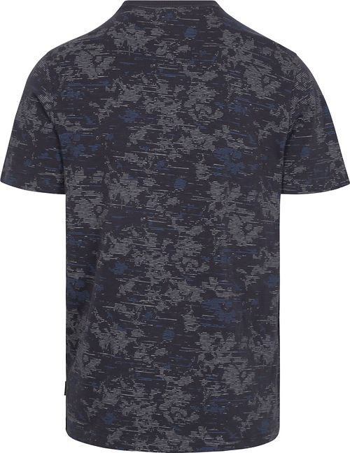 T-shirt PME Legend Slub Graphite w kolorze antracytowym Product / Achterkant