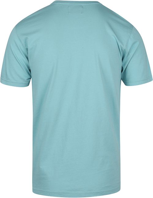 Colorful Standard Organisk T-shirt Blå Product / Achterkant