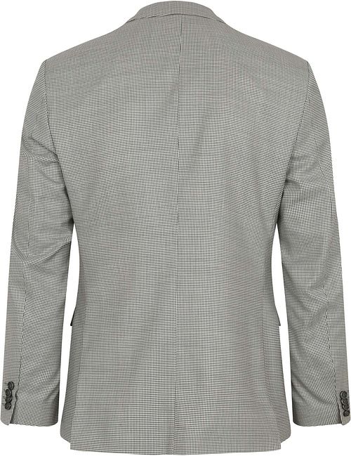 Egnet Prestige Colbert Marzotto Ull Grå Product / Achterkant