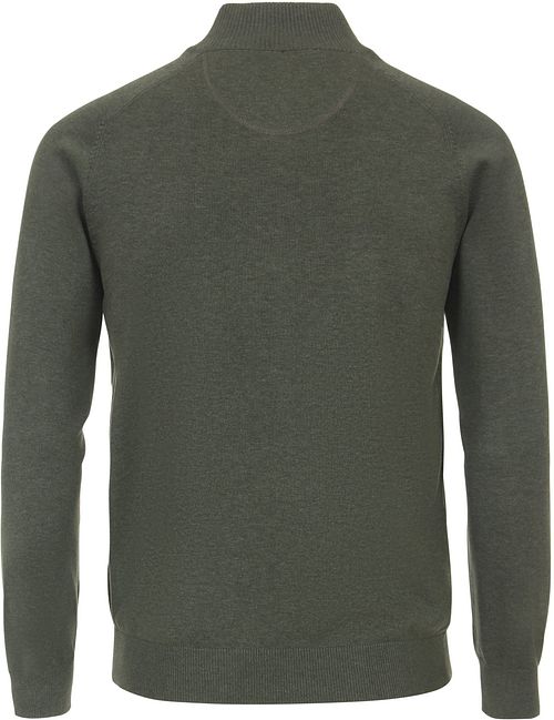 Casa Moda Väst med dragkedja Grön Product / Achterkant