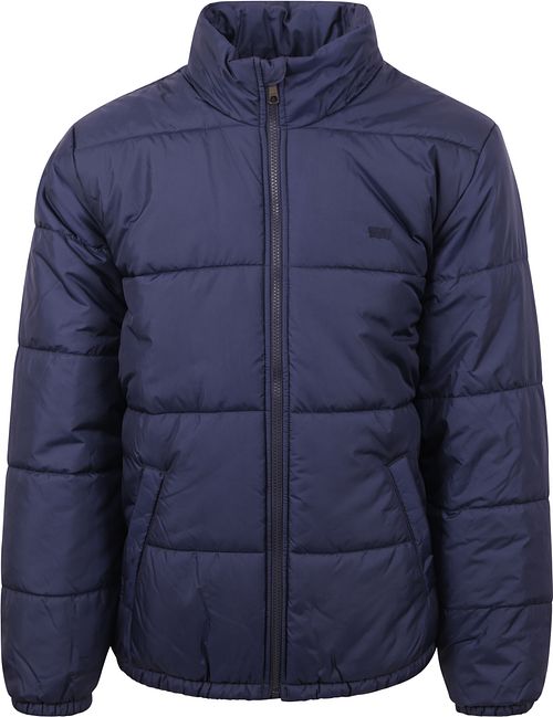 Levi's dwurzędowy płaszcz typu peacoat granatowy Product