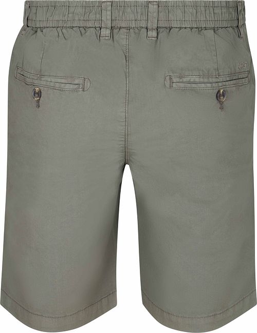 McGregor GMD Bermuda Popeline Olive Product / Achterkant