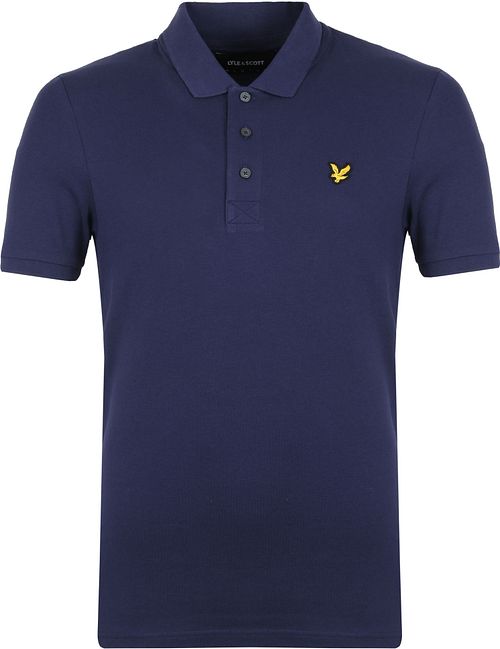 Polo blu scuro Lyle and Scott Product