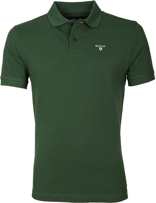Barbour Polo Racing Vert
