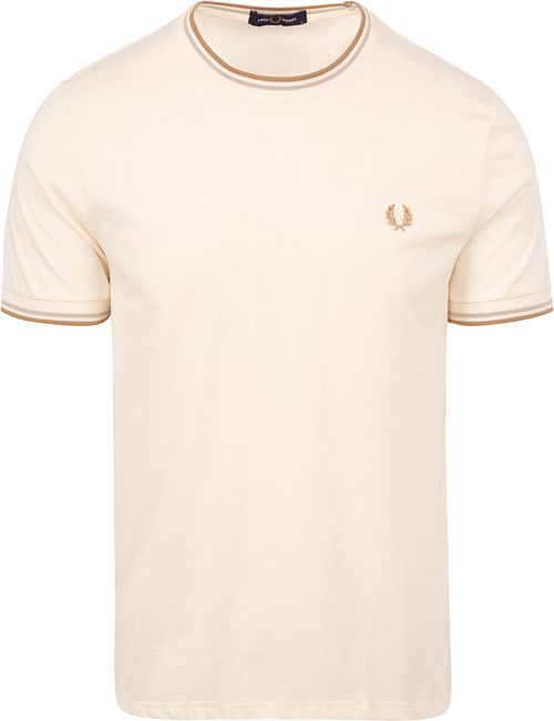 Fred Perry Twin Tipped T-shirt Off White Product