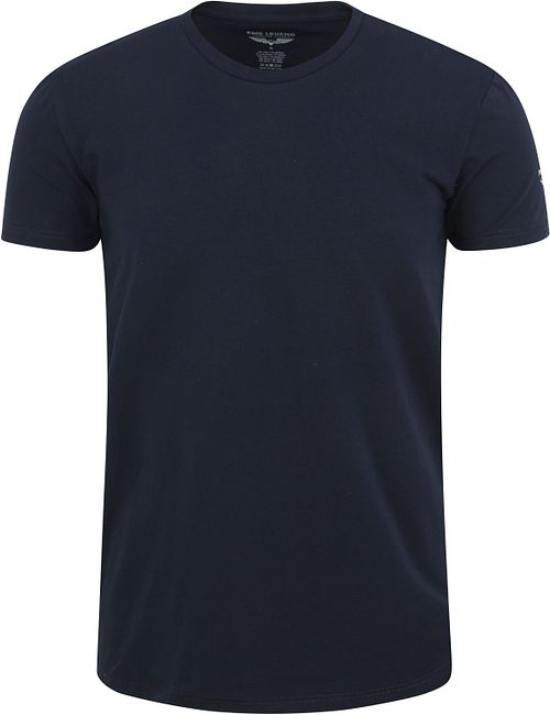 PME Legend Basic T-Shirt 2-Pack z okrągłym dekoltem w kolorze navy Product