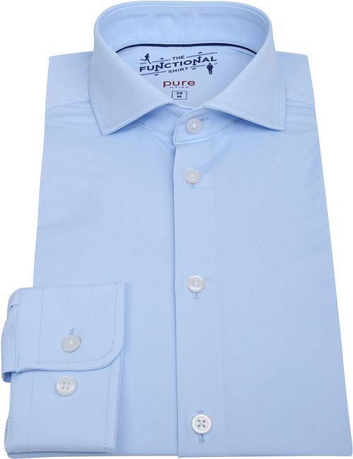 Pure H.Tico The Functional Shirt Blauw Product / Detail